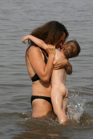 Britta und Marnas beim Schmusen